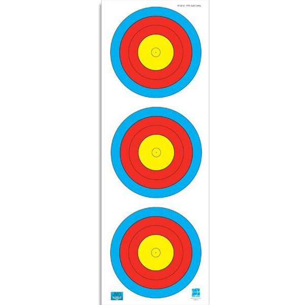 FITA Target Face 3x20cm Vertical Compound