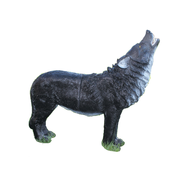 Franzbogen 3D Targets Howling Black Wolf