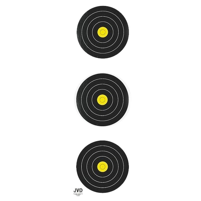 Field Target Face 3x20cm Vertical