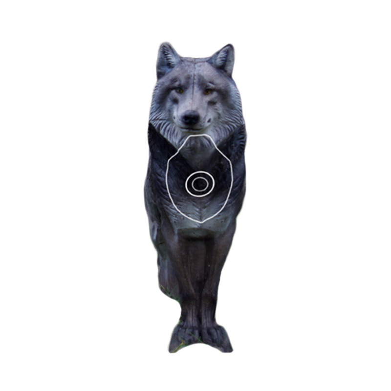 Natur Foam 3D Target Wolf Standing