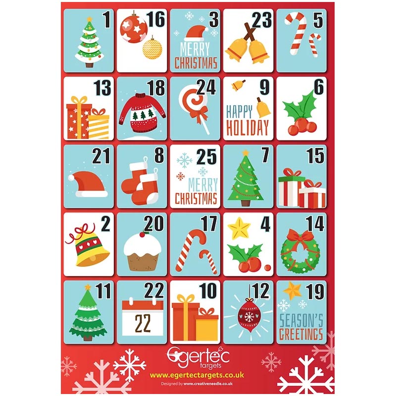 Egertec Kerstblazoen Advent Calendar