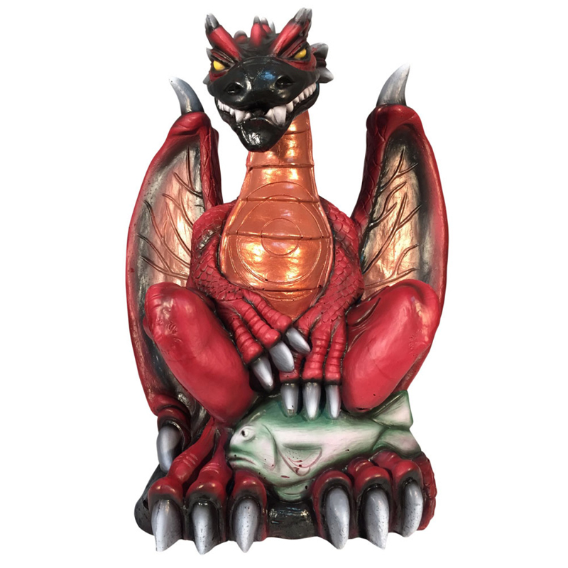 MM Crafts 3D Target Big Dragon Red